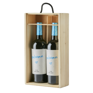 CAJA MADERA X2 - DUPLA MALBEC